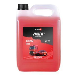 Активна піна Nowax Zimer+ Active Foam концентрат для безконтактної мийки 5л NX05130 фото