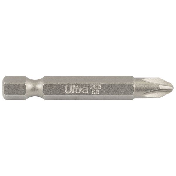 Біти PH2×50мм ¼" 10шт S2 (блістер) ULTRA (4014732) 4014732 фото