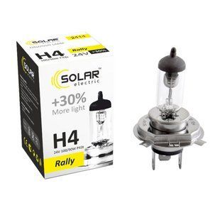 Галогеновая лампа Solar H4 24V 100/90W P43t-38 Starlight +30% 2414 фото