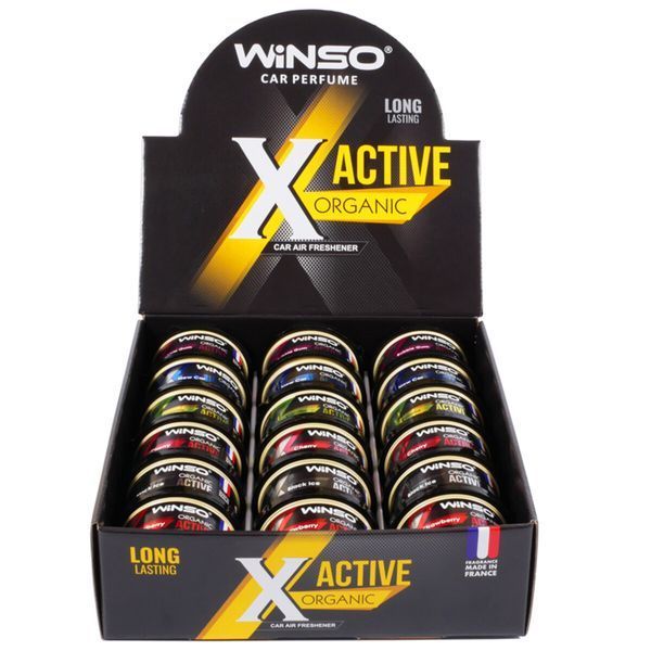 Ароматизатор Winso X Active Organic MIX №1 набір 500036 фото
