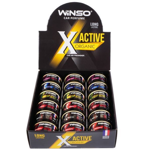 Ароматизатор Winso X Active Organic MIX №1 набір 500036 фото