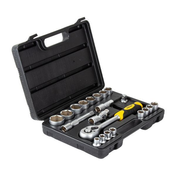 Набор насадок торцевых 1/2" 21шт CrV mid SIGMA (6003721) TR6003721 фото