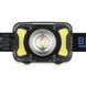 Фонарь налобный Brevia 600Lm, 3W CREE XPG+COB, 1200mAh/3xAAA, Zoom, с сенсором белый/красный 14500ERBX1 фото 2