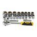 Набор насадок торцевых 1/2" 21шт CrV mid SIGMA (6003721) TR6003721 фото 6