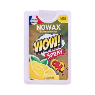 Ароматизатор повітря з розпилювачем Nowax Wow Spray 18мл Lemon NX00140 фото