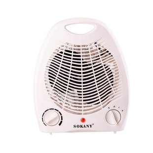 Тепловентилятор Sokany Electric Heater 30m2 2000W дуйка электрический обогреватель SK1650 фото