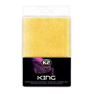 Полотенце влагоуборочное K2 PRO KING для удаления остатков полироля и воска 40x60см трикотажное M434 фото