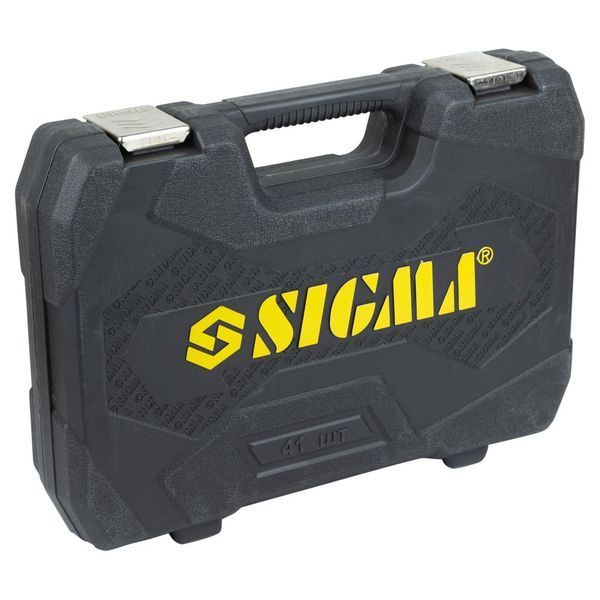 Набір насадок торцевих і біт 3/8" 39шт CrV mid SIGMA (6003601) 6003601 фото