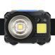 Фонарь налобный Brevia 550Lm, 3W CREE XPG+COB, 1200mAh/3xAAA, Zoom, с сенсором белый/красный 14400ERBX1 фото 2