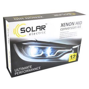 Комплект ксенону Solar H3 6000K 85V 35W PK22s KET+Ballast, 2шт 4360 фото