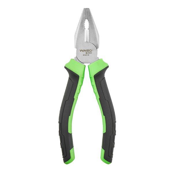 Плоскогубцы Winso Pro комбинированные Cr-V 160мм, двухкомпонентная ручка 904016 фото