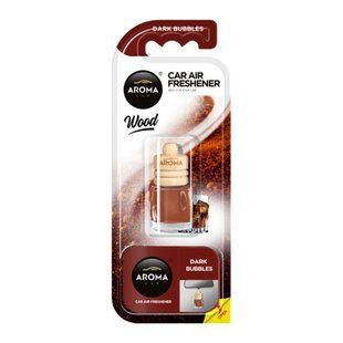 Ароматизатор Aroma Car Wood 6мл Dark Bubbles рідкий 10958 фото