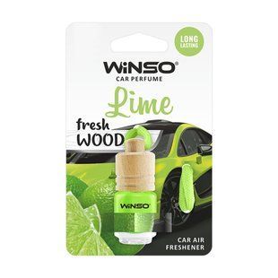 Ароматизатор Winso Fresh Wood Lime, 4мл рідкий 530630 фото