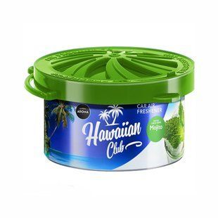 Ароматизатор Aroma Car Organic Hawaiian Club Mojito гелевой 40g 83136 фото