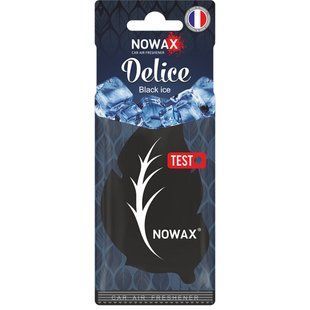 Ароматизатор воздуха целлюлозный Nowax серия Delice - Black Ice NX00077 фото