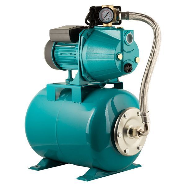 Станція 0.75кВт Hmax48м Qmax 55л/хв (самовсмоктуючий насос) 24л Україна AQUATICA JETa80A5/UA (775092/24) 775092/24 фото