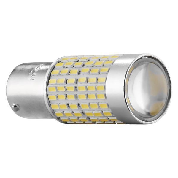 Автолампа Solar LED 12V S25 BA15s-144x3014SMD white canbus 2шт LS299_B2 фото