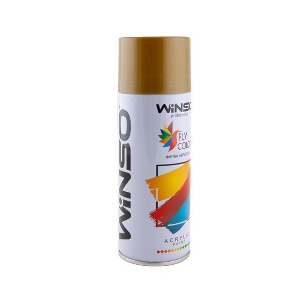 Фарба акрилова Winso Spray Золотий металік 450мл 880200/544200 фото
