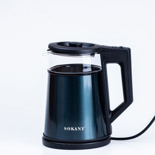 Электрочайник Sokany SK-SH-1076B Electric Kettle 2000W 1.7l SKSH1076B фото