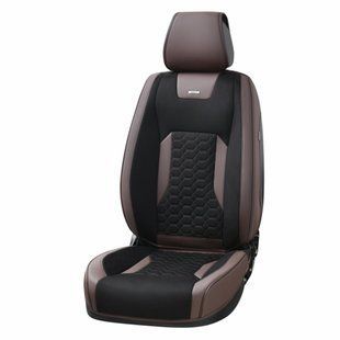 Комплект, 3D чехлы для сидений Beltex Montana, black-brown BX87120 фото