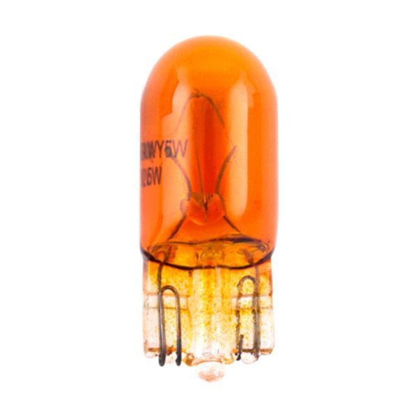 Лампа накаливания Brevia WY5W 12V 5W W2.1x9.5d AMBER CP, 10шт 12309C фото
