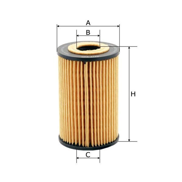 Фильтр масляный Molder Filter OFX 278D (WL7476, OX388DEco, HU7008Z) OFX278D фото