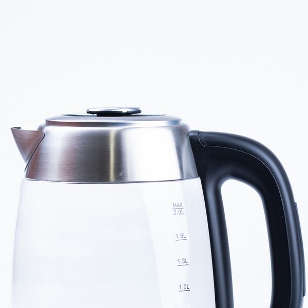 Електрочайник Sokany SK-SH-1069 Electric Kettle 2000W 2l прозорий чайник SKSH1069 фото