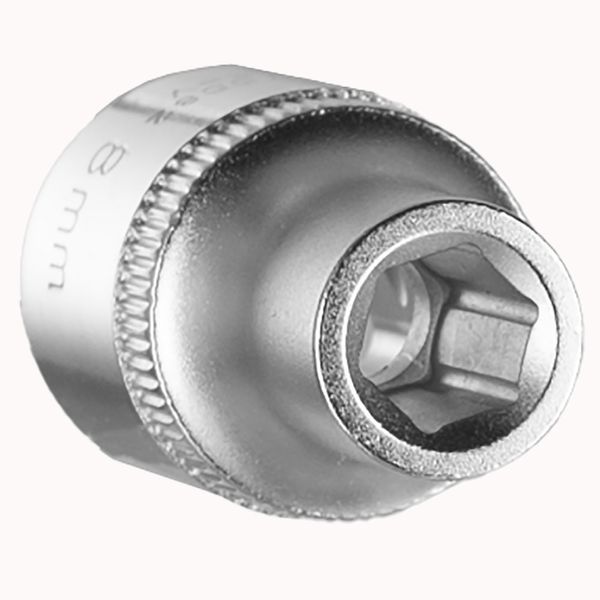 Насадка шестигранна коротка 1/2" 8мм CrV ULTRA (6070082) 6070082 фото
