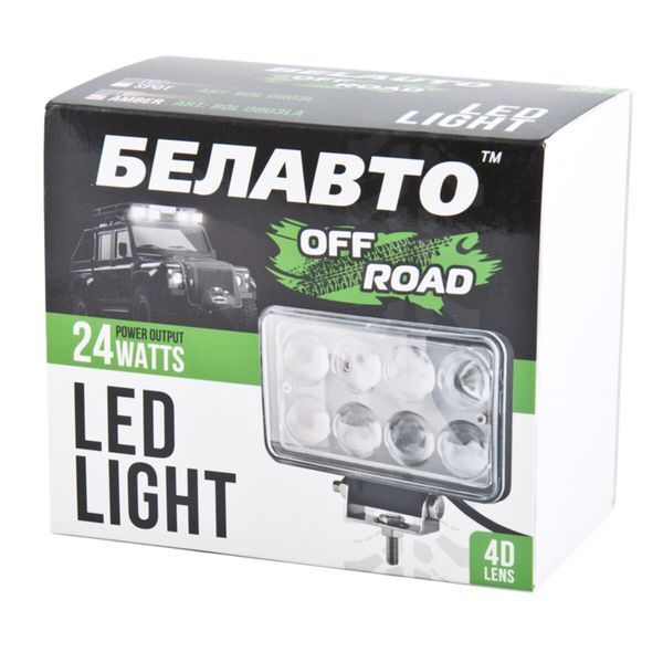 Автолампа світлодіодна Belauto Epistar Spot LED (8*3w) BOL0803L фото