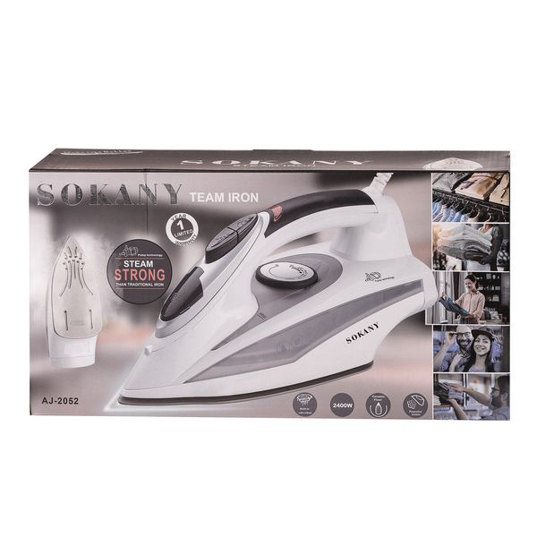 Утюг паровой Sokany AJ-2052 Steam Iron 2400W паровой утюг AJ2052 фото