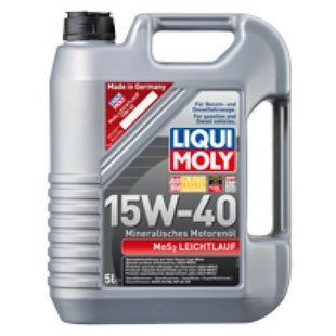 Моторное масло Liqui Moly MoS2 Leichtlauf 15W-40 5л 2571 фото