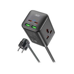 Сетевое зарядное устройство XO WL24 Fast Charging Desktop Charger Array Plug 65W черный XO-WL24 фото