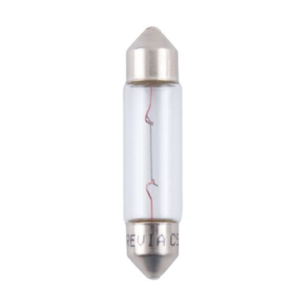 Лампа накаливания Brevia C5W 12V 5W SV8.5 T11x41 CP, 10шт 12316C фото