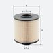Фильтр топливный Molder Filter KFX 57/2D (95021E, KX67/2DEco, PU10461X) KFX57/2D фото 3