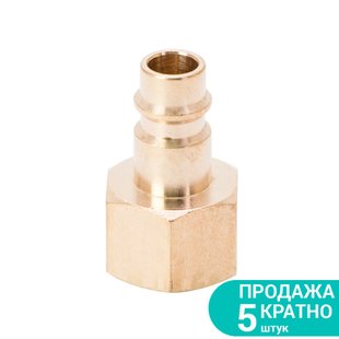 Штуцер с внутренним резьбовым соединением FT 3/8" (латунь) SIGMA (7022551) 7022551 фото