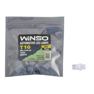 Автолампа Winso LED 24V FLUX T10 W2.1x9.5d, 10шт 127830 фото