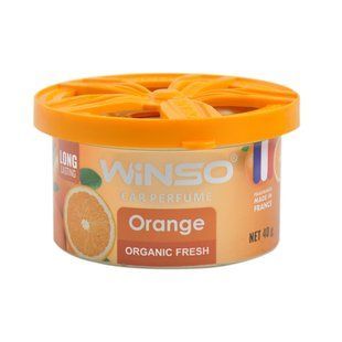 Ароматизатор Winso Organic Fresh Orange гелевий 40г 533330 фото