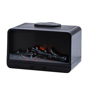 Зволожувач Повітря Happy Life HP-LN-001 Flame Fireplace Aroma Diffuser HPLN001G фото