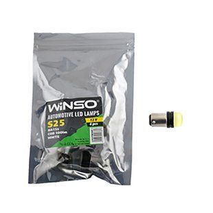 Автолампы Winso 12V COB S25 BA15s COB 100lm white 4 шт 127850 фото