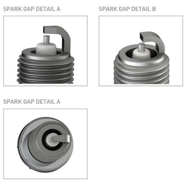 Свеча зажигания Brisk Silver DR15YS-9, 4шт DR15YS-9 - (1462) - 4K фото