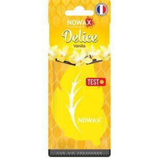 Ароматизатор воздуха целлюлозный Nowax серия Delice - Vanilla NX00088 фото