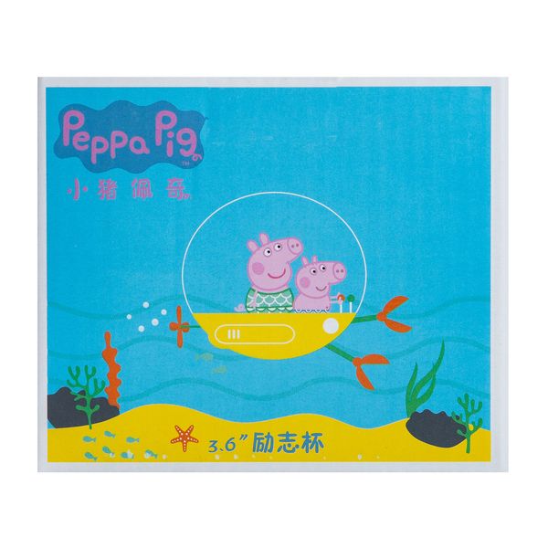 Кухоль Peppa Pig керамічна 400 мл Peppa Pig чашка для подарунка Peppa Pig синя HP-15-14 фото