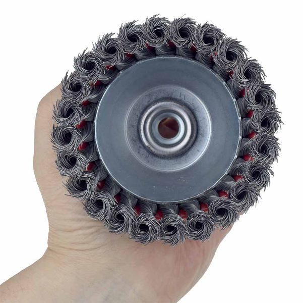 Щітка дротяна чашоподібна &Oslash;125мм М14&times;2мм (сталева кручена) SIGMA (9026121) 9026121 фото