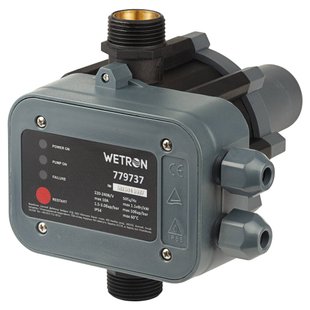 Контроллер давления электронный 1.1кВт Ø1" WETRON DSK-1.1 (779737) 779737 фото