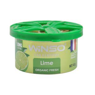Ароматизатор Winso Organic Fresh Lime гелевий 40г 533300 фото