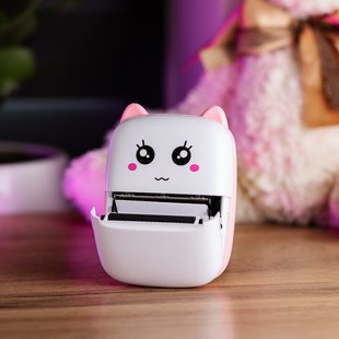 Дитячий міні-принтер портативний Happy Life Mini Printer HPX1P фото