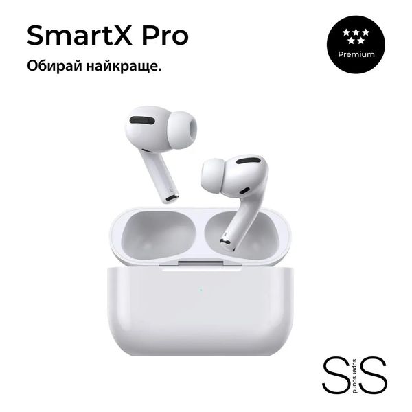 Наушники TWS SmartX Pro Premium Bluetooth наушники вакуумные наушники SAPSP фото