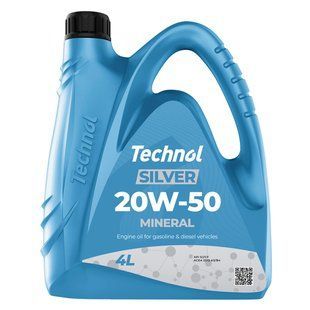 Моторное масло Technol Silver 20W-50 4л TL90298 фото