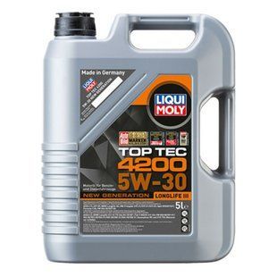 Моторное масло Liqui Moly Top Tec 4200 5W-30 5л 8973 фото