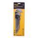 Ключи TORX 9шт T10-T50мм CrV (длинные с отверстием) SIGMA (4022231) 4022231 фото 8